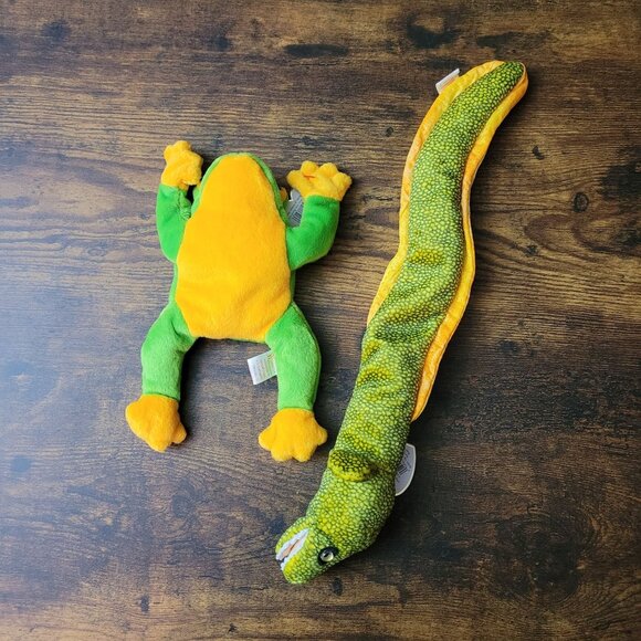 Ty Beanie Babies Morrie The Eel Smoochy The Frog Vintage NWT - Picture 3 of 8